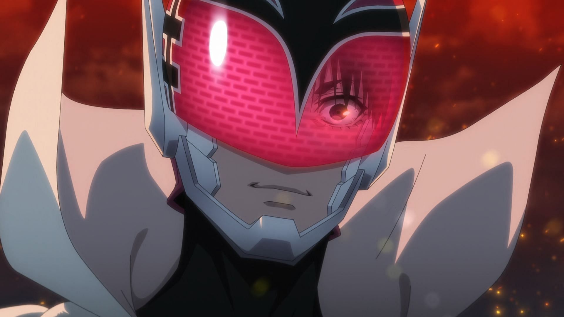 Red Keeper as seen in Go! Go! Loser Ranger! anime (Image via Yostar Pictures)